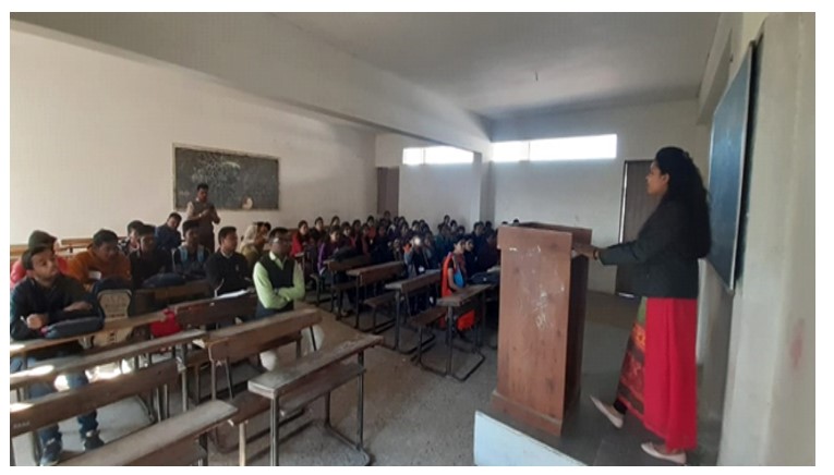5)Participation of Commerce Students in Elocution contest organized by commerce Association.