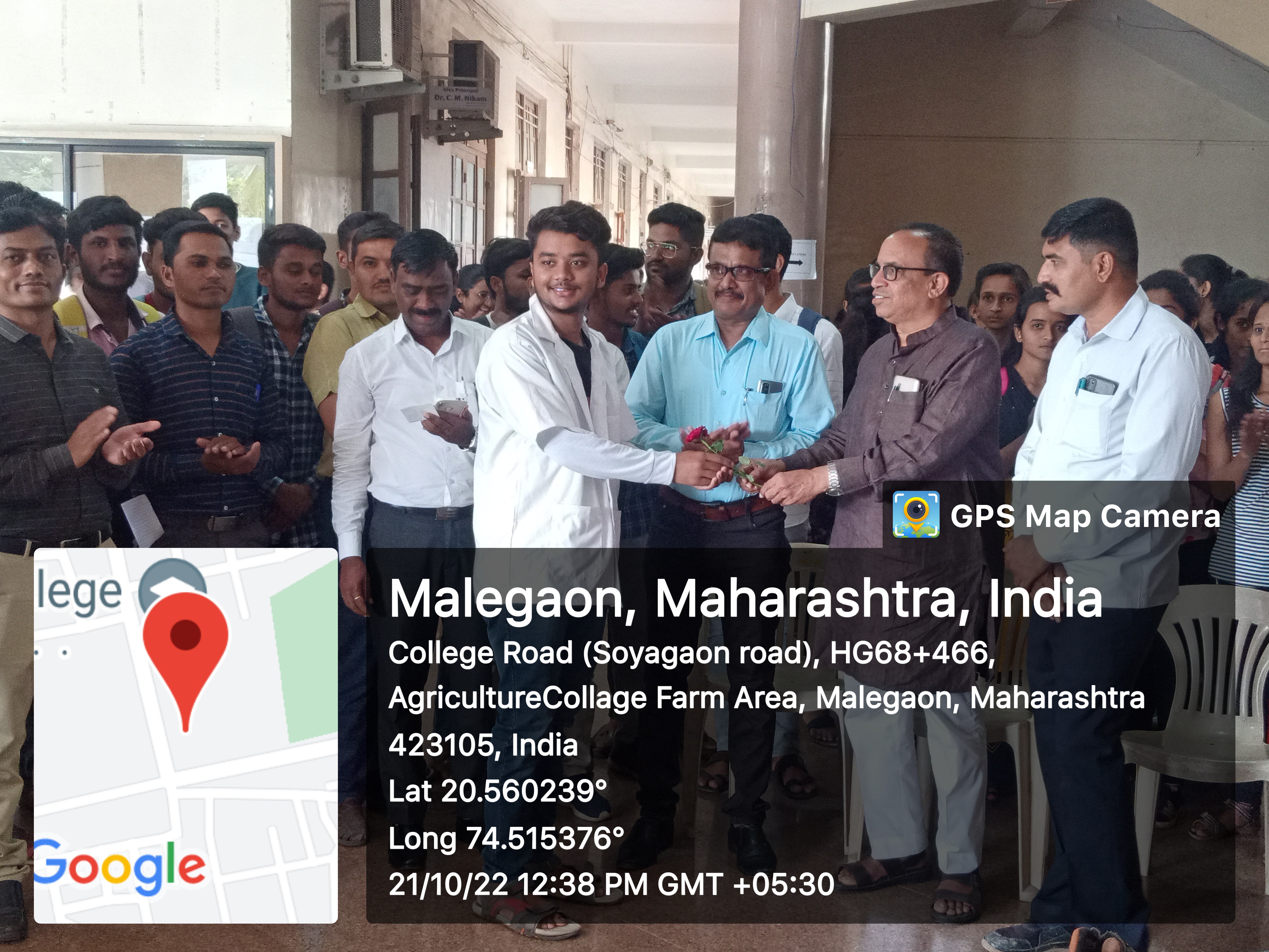 1.Blood donation camp held by Department of Chemistry