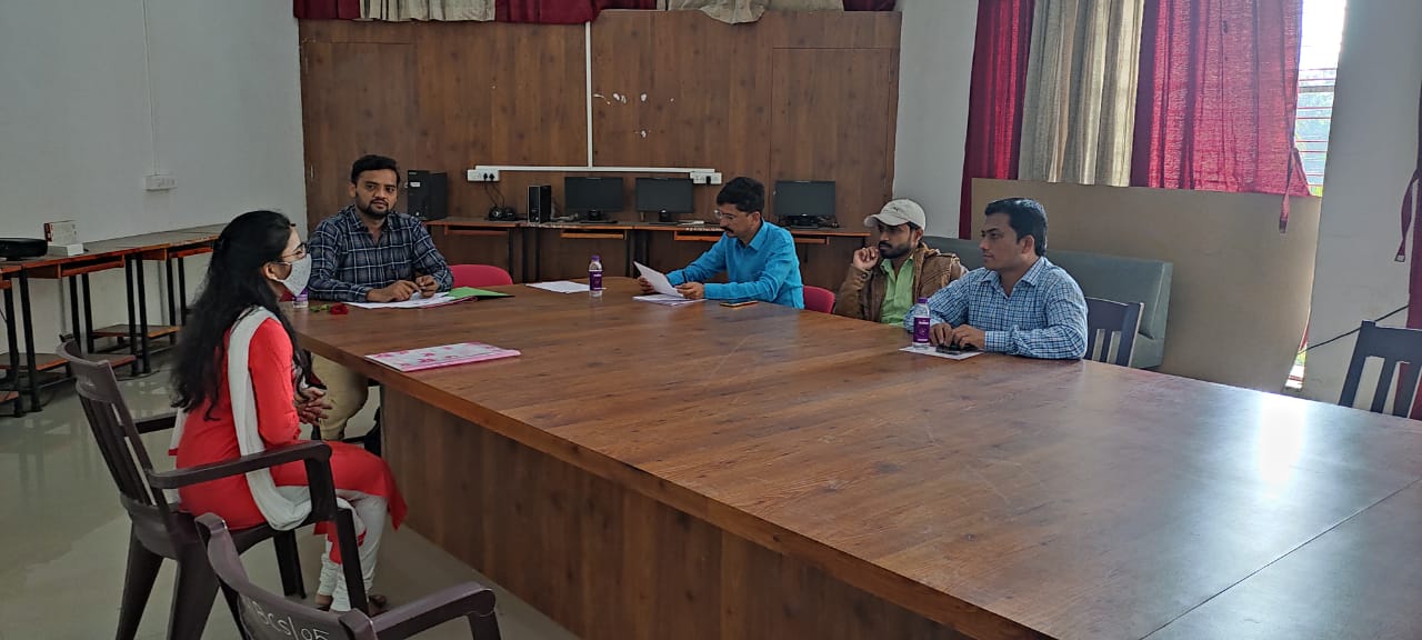 7.Campus interview for chemistry students for post of Chemist at Soil testing lab